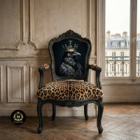 Couronne de roi corbeau gothique vintage découpage