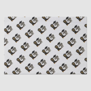 Papier Mousseline Cowboy Boot Grad Casquette et Diplôme