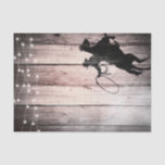 Papier Mousseline Cowboy Rustic Wood Grange Country Party Wild West<br><div class="desc">Papier</div>