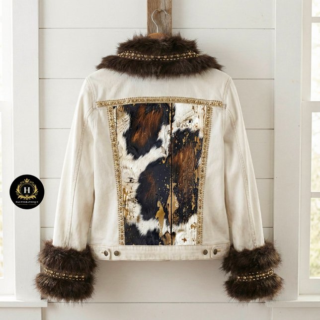 Papier Mousseline Cowgirl rustique Pays Occidental Bois Découpage (Créateur téléchargé)