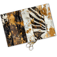 Cowgirl rustique Pays Occidental Bois Découpage