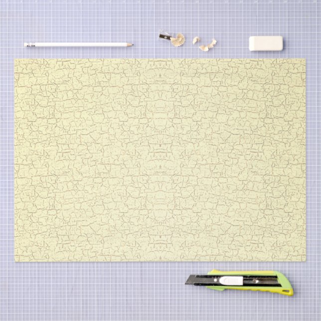 Papier Mousseline Crackle Effect Custom Design Decoupage Paper (Artisanat)