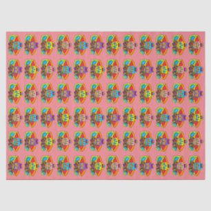Papier Mousseline Crâne de sucre Catrina