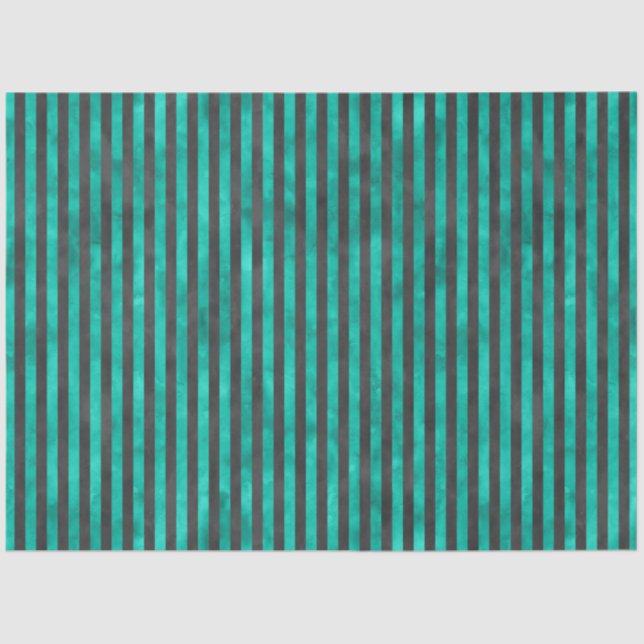 Papier Mousseline Crânes turquoise et série tournesol Design 4 (Recto)