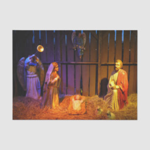 Papier Mousseline Crèche de Noël à Washington DC