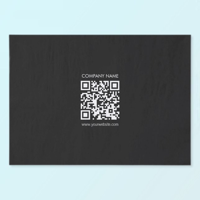 Papier Mousseline Créer un code QR instantanément Design simple mode (Créateur téléchargé)