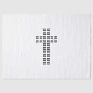 Papier Mousseline Créer un Motif croisé avec n'importe quel logo ou