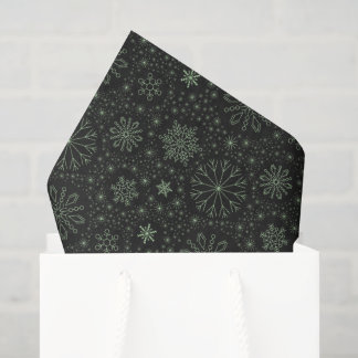 Papier Mousseline Créez vos propres flocons de neige minimalistes vi