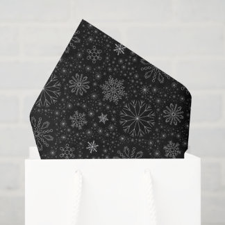 Papier Mousseline Créez vos propres flocons de neige minimalistes vi