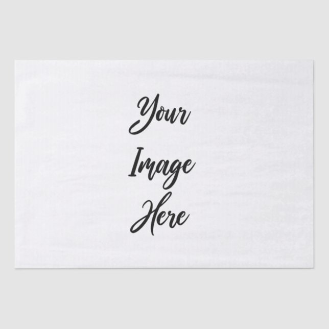 Papier Mousseline Créez votre propre (Recto)