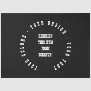 Papier Mousseline Créez votre propre