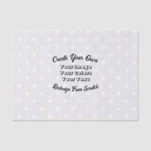 Papier Mousseline Créez votre propre