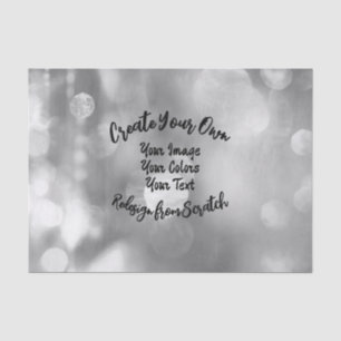 Papier Mousseline Créez votre propre couleur/conception personnalisé