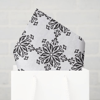Papier Mousseline Créez votre propre flocon de neige rétro stylisé v