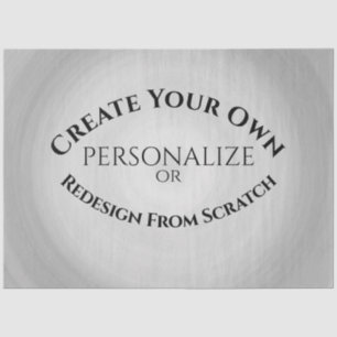 Papier Mousseline Créez votre propre personnalisation