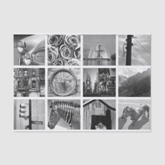 Papier Mousseline Créez-vous votre propre photo Collage papier papie