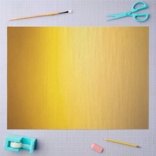 Papier Mousseline Crépuscule d'or (Artisanat)