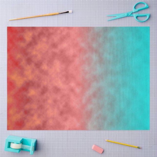 Papier Mousseline Crimson Mirage (Artisanat)