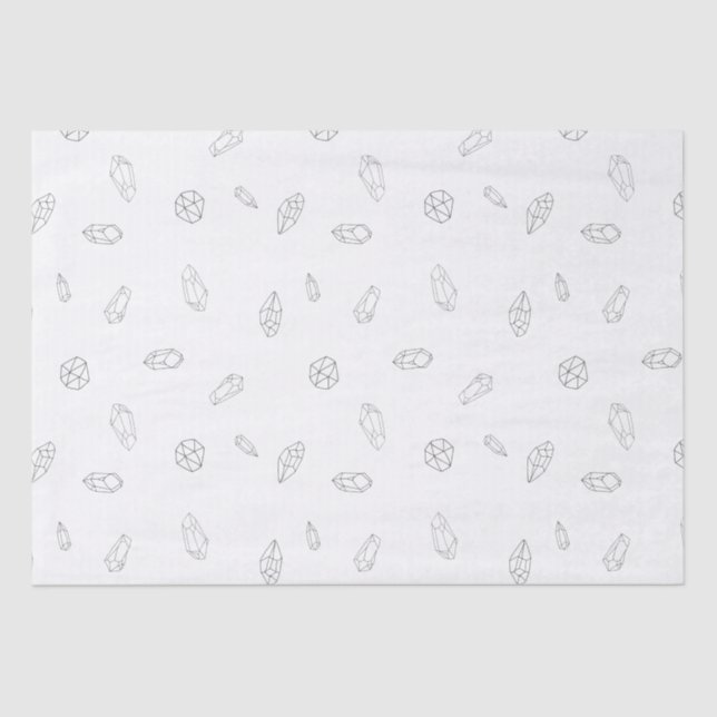 Papier Mousseline Cristaux de guérison (Recto)