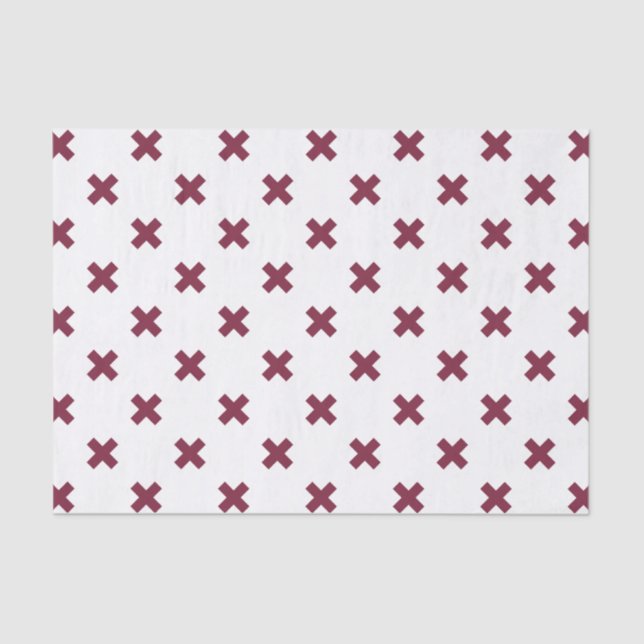 Papier Mousseline Crochets Mulberry sur blanc (Recto)