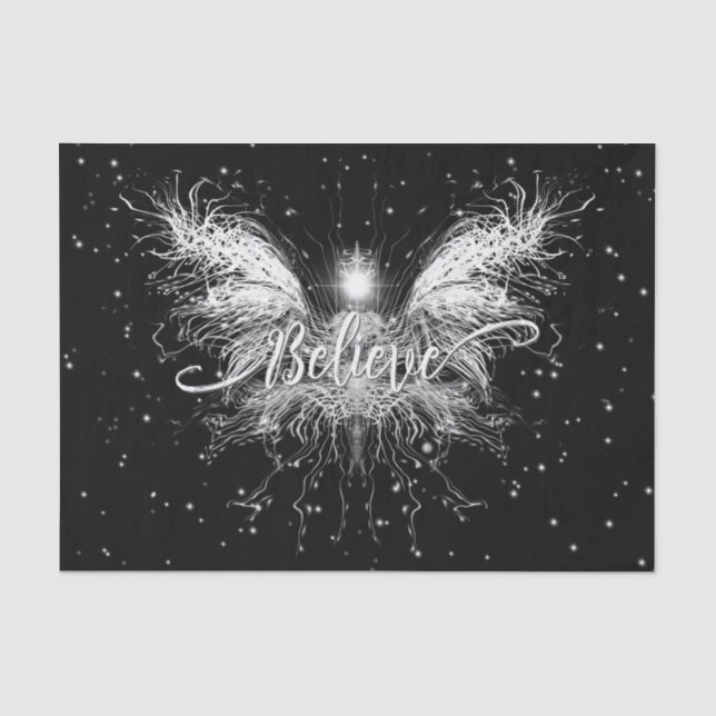 Papier Mousseline Croire Fairy Starlight Imaginaire (Recto)