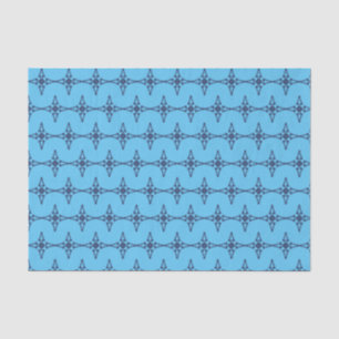 Papier Mousseline Croix Chrétienne Dans L'art Bleu Céleste
