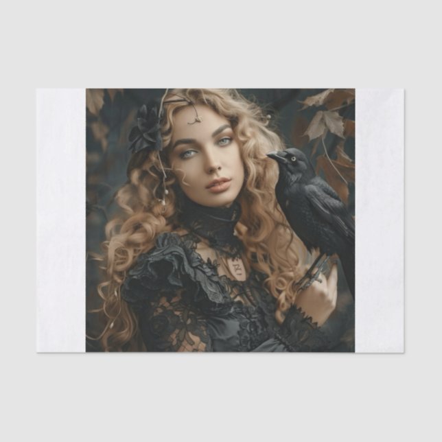 Papier Mousseline Crow Lyfe2 (Recto)