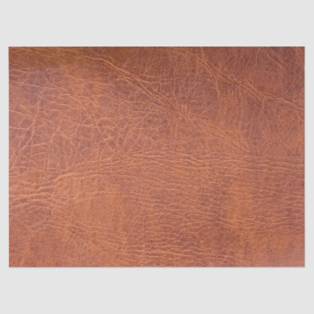 Papier Mousseline Cuir Brown (Recto)