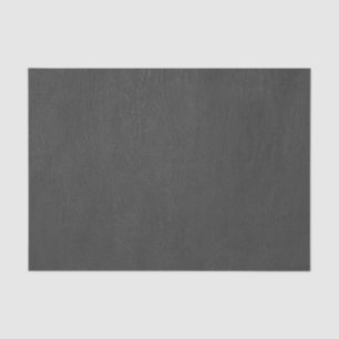 Papier Mousseline Cuir noir Faux