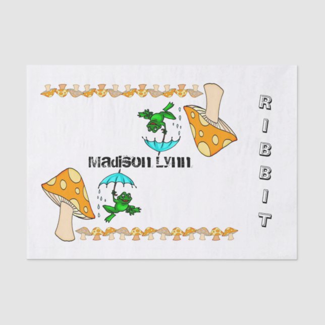 Papier Mousseline Cuisine à ruban en papier de tissus (Recto)