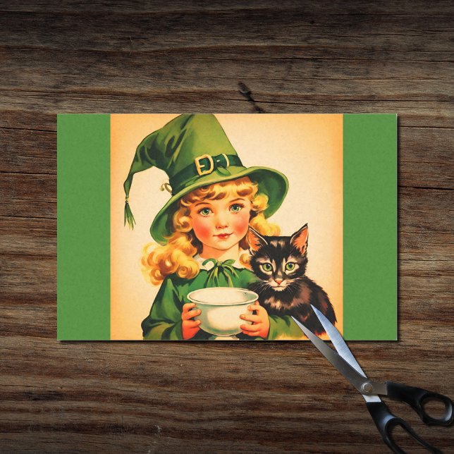 Papier Mousseline Cuite d'Halloween vintage no7 (Créateur téléchargé)