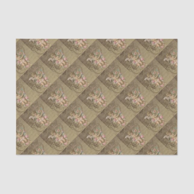 Papier Mousseline Cupid - Vintage (Recto)