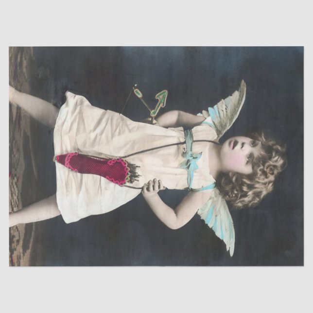 Papier Mousseline Cupidon en colère (Recto)