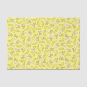 Papier Mousseline Cute Anniversaire de enfant banane Kawaii