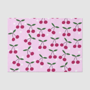 Papier Mousseline Cute Cherry Tissue Paper