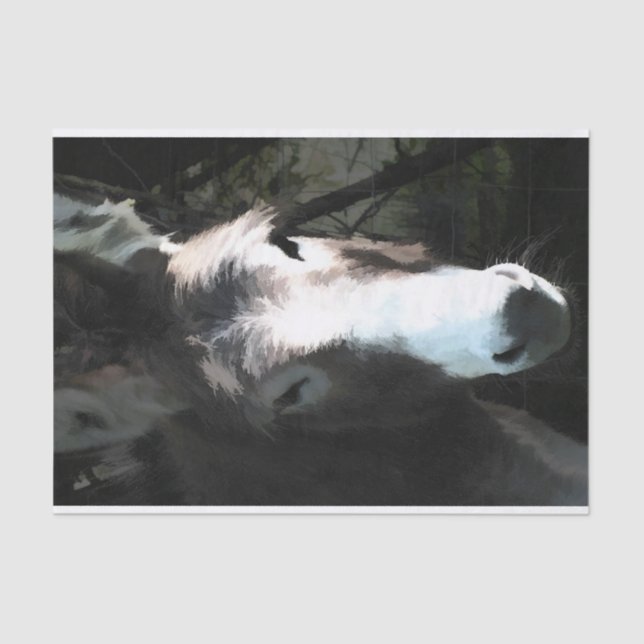 PAPIER MOUSSELINE CUTE DONKEY (Recto)