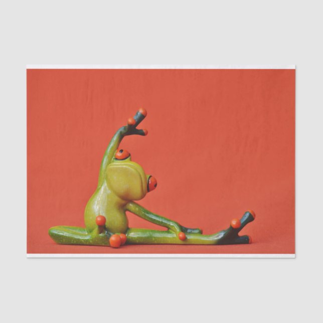 Papier Mousseline Cute grenouille Fanny (Recto)