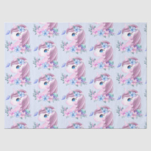 Papier Mousseline Cute & Magique Baby Unicorn Motif