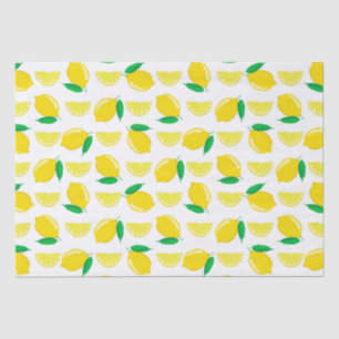 Papier Mousseline Cute Motif citron Découpage Fruit papier