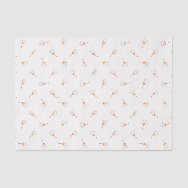 Papier Mousseline Cute Polka Dot Motif (Recto)