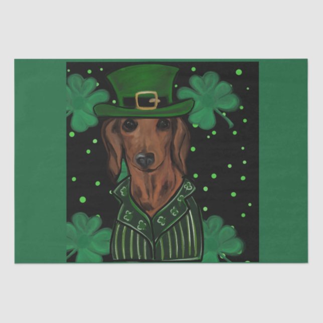 PAPIER MOUSSELINE DACHSHUND          (Recto)