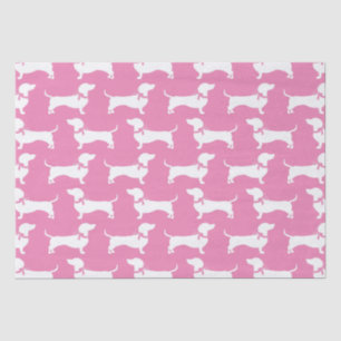 Papier Mousseline Dachshund Wiener Chien Chien Puppy Tissu Papier