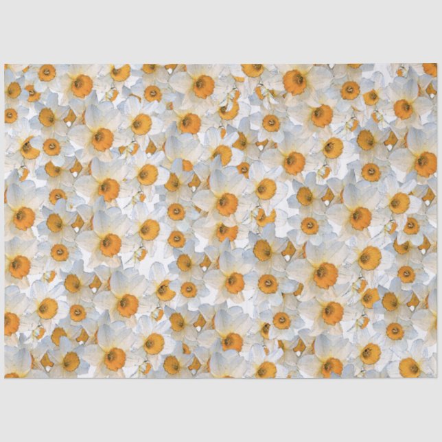 Papier Mousseline Daffodile frais (Recto)