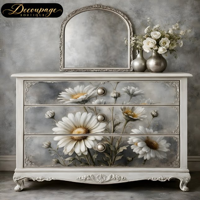 Papier Mousseline Daisy Grace Découpage (Daisy Grace Decoupage Tissue Paper)