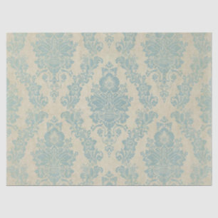 Papier Mousseline Damassé chic minable de pays