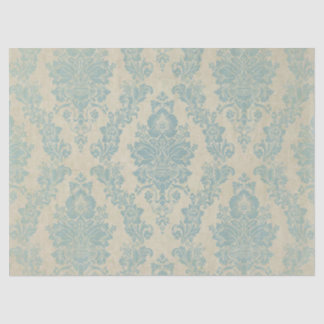 Papier Mousseline Damassé chic minable de pays