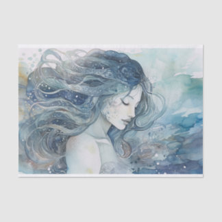 Papier Mousseline Dame du lac