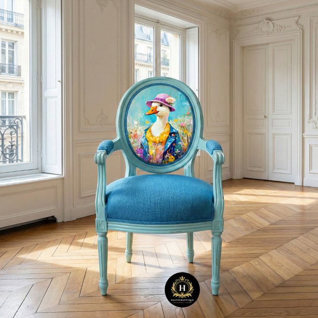 Papier Mousseline Dame élégante Oie Découpage fantaisiste de printem (Créateur téléchargé)