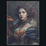 Papier Mousseline Dame Steampunk<br><div class="desc">C'est une image d'IA que j'ai créée en utilisant Midtravel.</div>