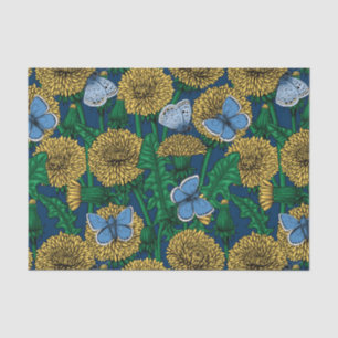 Papier Mousseline Dandelion medow